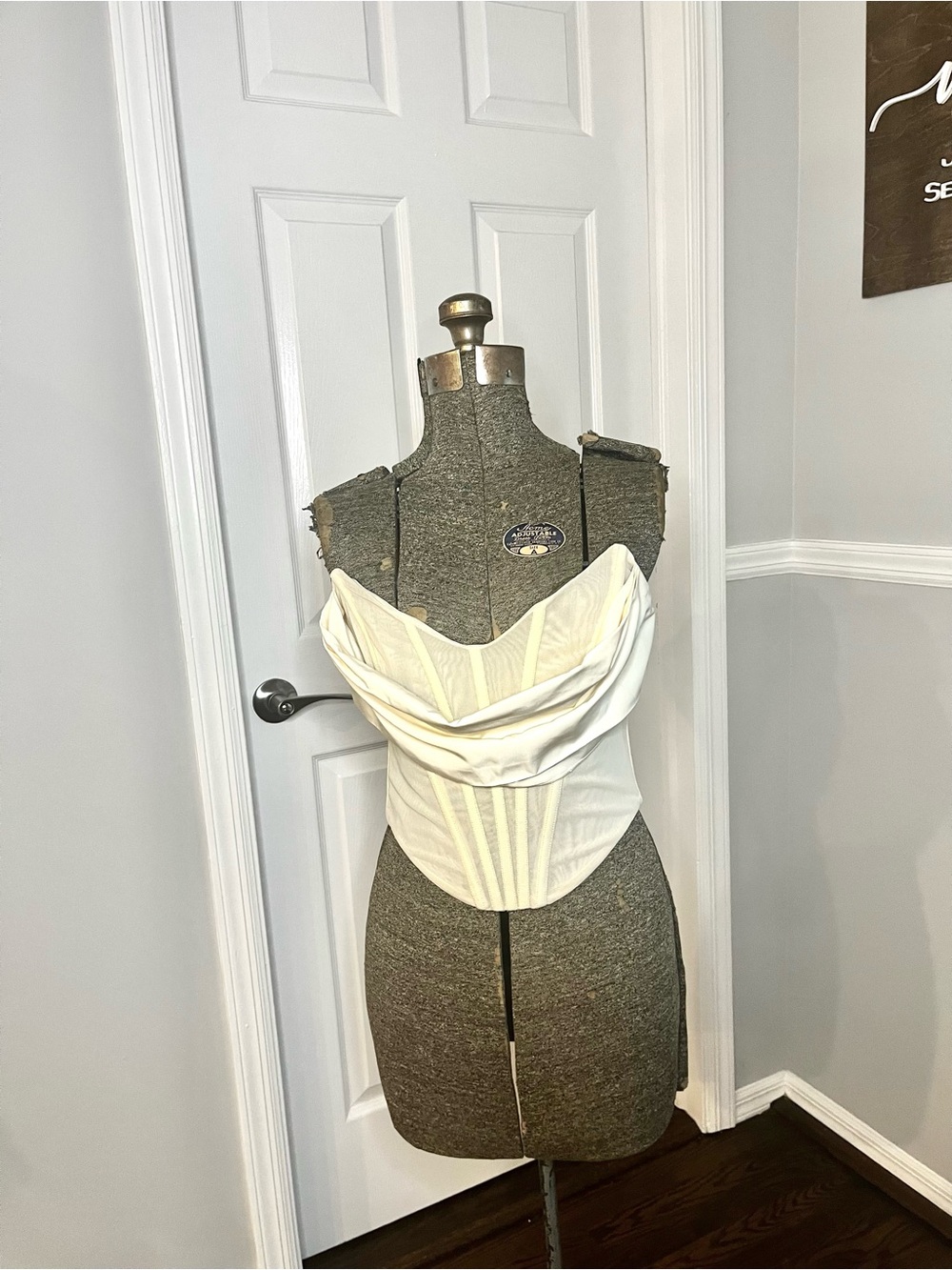 Ethereal Goddess Style NBD Hailee Bustier Draped Corset Top